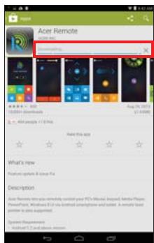 ACER B1-730HD - Play Store - 2