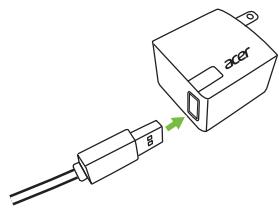 ACER B1-730HD - Adaptateur a fiches fixes - 1