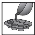 TEFAL CUISSON FESTIVE KD8021 - Moules silicone PROflex - 1