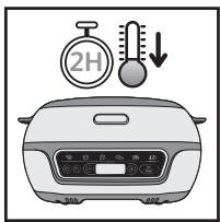 TEFAL CUISSON FESTIVE KD8021 - Possible uniquely si temps de cisson écoulé >2min - 6