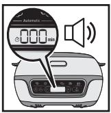 TEFAL CUISSON FESTIVE KD8021 - Utilisation du programme manuel - 9