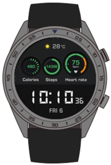 HUAWEI WATCH GT - Régler la luminosité de l'écran - 1