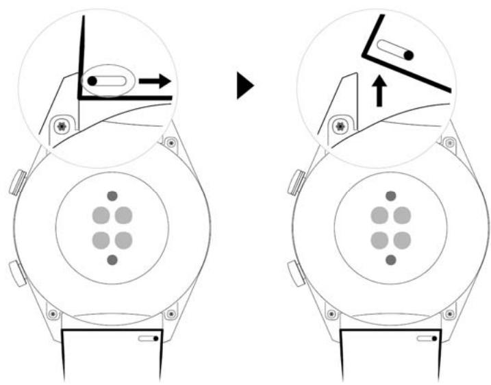 HUAWEI WATCH GT - Remplacer le bracelet - 1