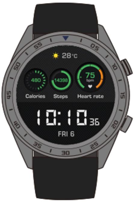 HUAWEI WATCH GT - Méthode 1 : Consulter vos données d'exercice physique sur votre montre - 1