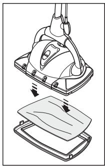 EUROFLEX EZ1 FLOOR - FIXATION DE LA SERPILLIERE W POUR MOQUETTE - 1