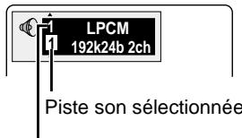 DENON DVD 1600 - Appuyez sur [AUDIO]. - 1