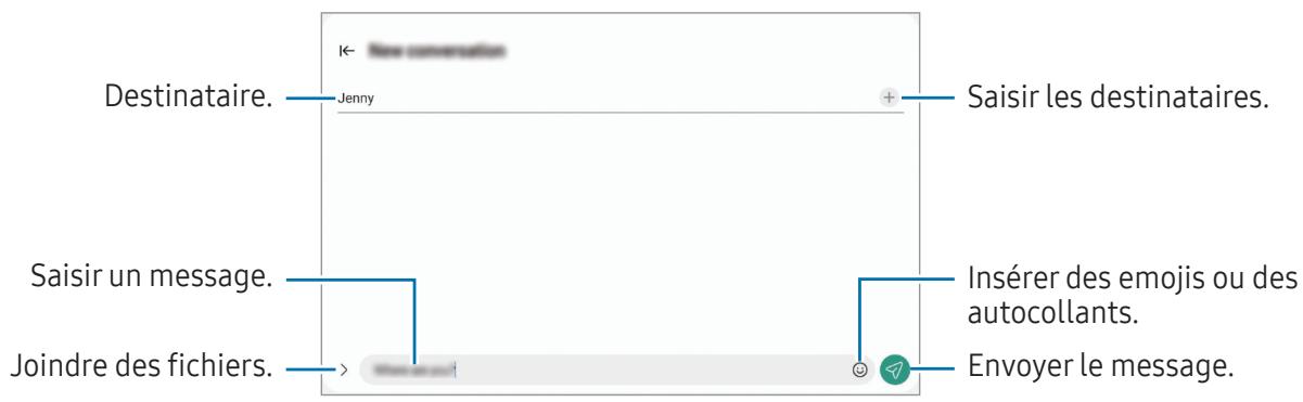 SAMSUNG S9FEJO - Envoyer des messages - 1