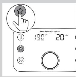 PHILIPS HD9867/90 - Cuisson avec un réglage favori - 1