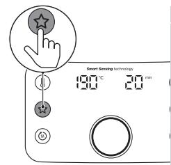 PHILIPS HD9867/90 - Cooking with a favorite setting - 1