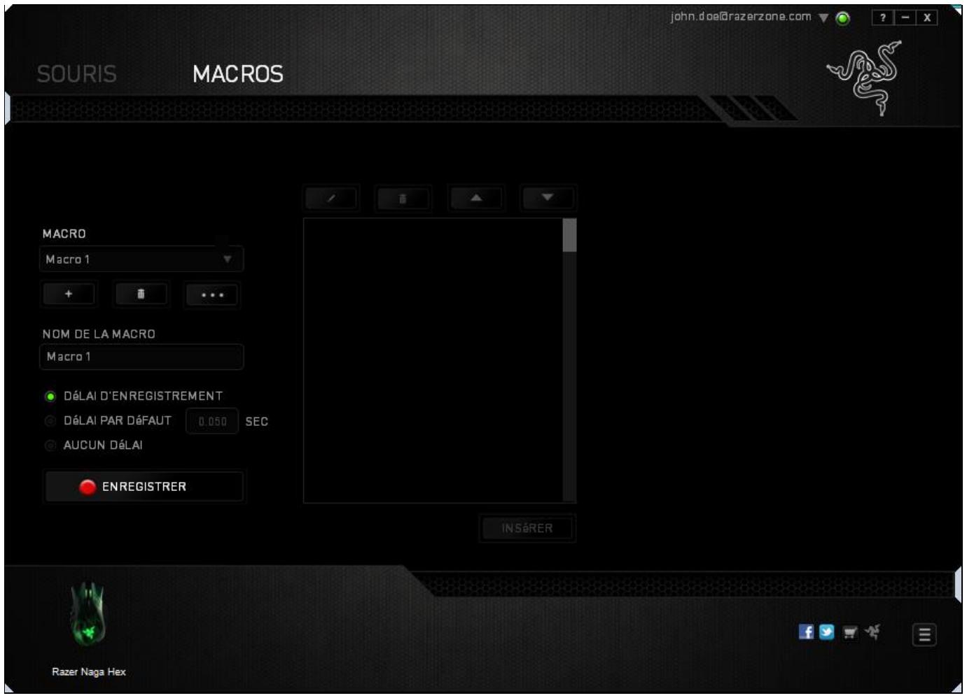 RAZER NAGAHEX WRAITH - ONGLETMACROS - 2