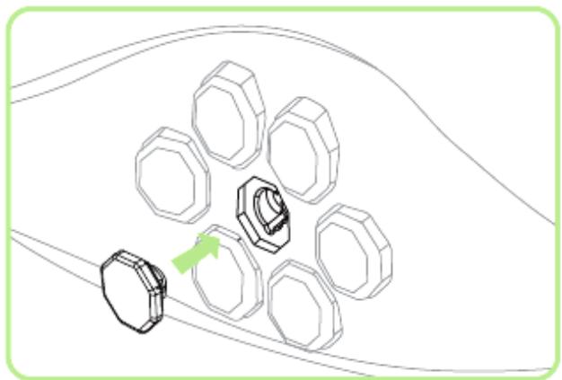 RAZER NAGAHEX WRAITH - CHANGER LE REPOSE POUCE - 2