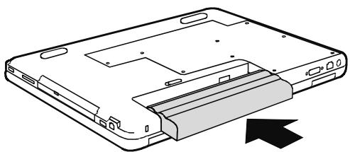 FUJITSU AMILO M Series - Monter l'accumulateur - 1
