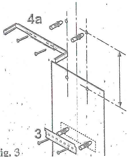 SCHOLTES HX 6 A - Fixation de la hotte - 4