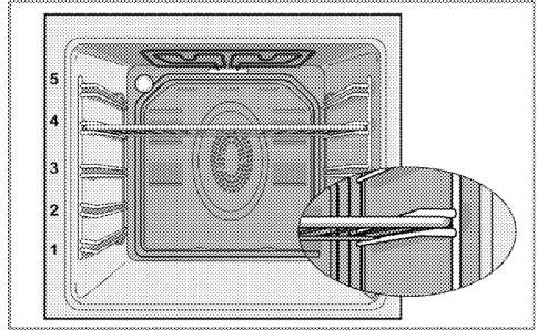 BEKO BIR25400XPS-FR - Positions des chassin (pour modèle avec grill) - 1