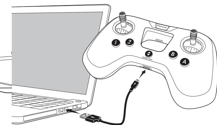 PARROT SWING + FLYPAD - CHARGER LA BATTERIE DU PARROT FLYPAD - 1
