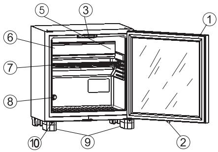 DOMETIC RH 423 LDAG - Vuede l'appareil - 2