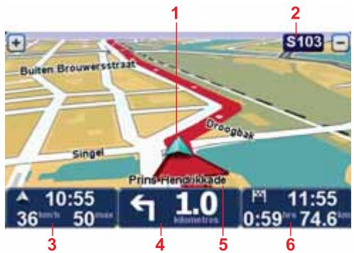 TOMTOM XL CLASSIC EUROPE 23 - Mode conduite - 1