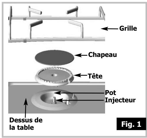 SAUTER STE 07 HF1 RETROVERT - Changement de gaz (suite) - 1