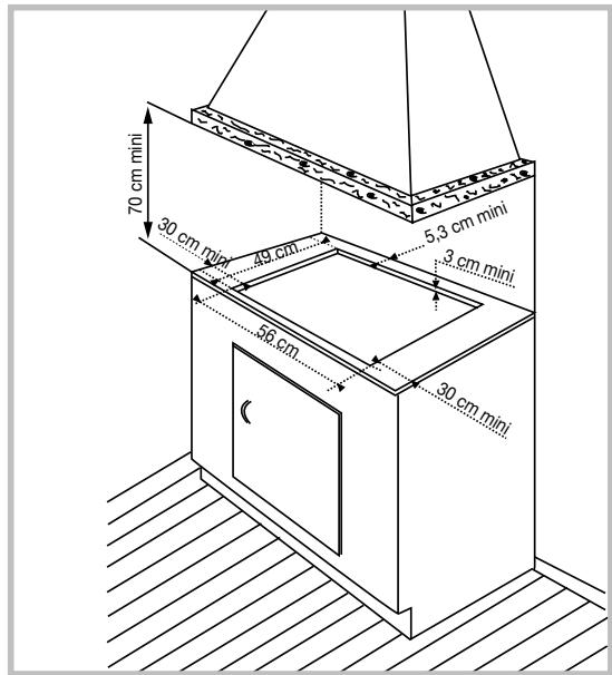 SAUTER STE 07 HF1 RETROVERT - Conseils d'encastrement (suite) - 1