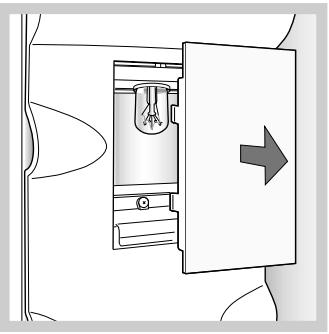 ARISTON MBM 1812 F INOX - Remplacement de l'ampoule déclairage - 1
