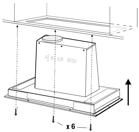 ARTHUR MARTIN AFG 643 WCO - Installation de la hotte de cuisson - 3