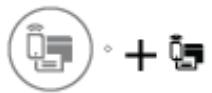 HP SMART TANK - Voyant et icône Wi-Fi Direct - 1