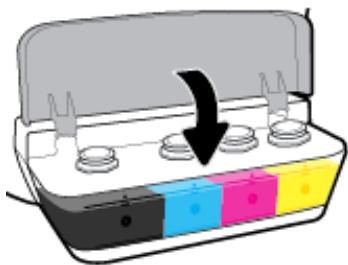 HP SMART TANK - Remplissage des réservoirs d'encre - 9