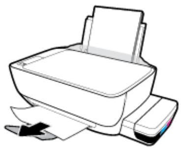 HP SMART TANK - Élimination d'un bourrage papier du bac de sortie - 1