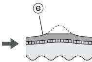 PANASONIC ED93 - Précautions lors du limage - 2