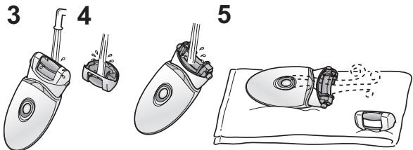 PANASONIC ED93 - Tete pédicure - 1
