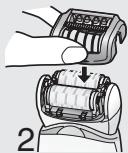 PANASONIC ED93 - Conseils pour une meilleure épilation - 2
