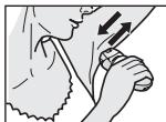 PANASONIC ED93 - <Épilation des aisselles ou de la ligne de maililot> ES-ED93 - 2