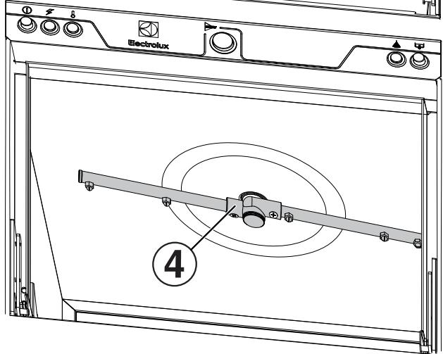 ELECTROLUX LAVE VERRE 402077 - I1.2 Vérification du montage du filtré, du trop-plein et des bras de lavage - 2