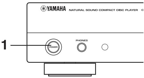 YAMAHA CDX-493 - FONCTIONNEMENT DE BASE - 1