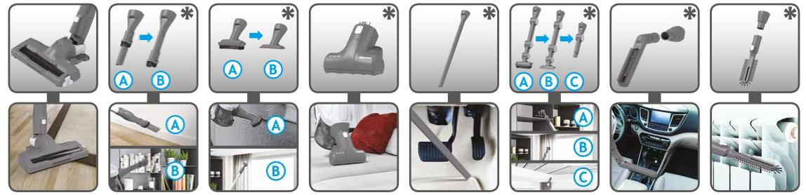 HOOVER H-FREE HF18RRXL - Environnement : - 7