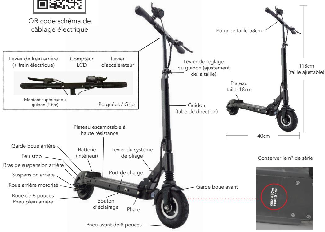 MINIMOTOR STROTTINETTESPEEDWAYMINIPROLITE - Vue d'ensemble le de la Speedway Mini 4 Pro - 3