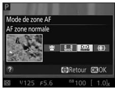 NIKON 05200 KIT 18-55VRIT + 55 - Choisir un mode de zone AF. - 2