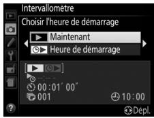 NIKON 05200 KIT 18-55VRIT + 55 - Choisir une heures de démarrage. - 2
