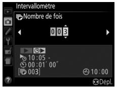 NIKON 05200 KIT 18-55VRIT + 55 - Choiser le nombre d'intervalles. - 2