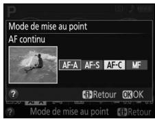 NIKON 05200 KIT 18-55VRIT + 55 - Choisir un mode de mise au point. - 2