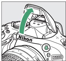 NIKON 05200 KIT 18-55VRIT + 55 - Utilisation du flash intégré - 3