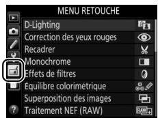 NIKON 05200 KIT 18-55VRIT + 55 - Menu Retouche : creation de copies retouchées - 4
