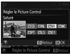 NIKON 05200 KIT 18-55VRIT + 55 - Sélectionner un Picture Control. - 2