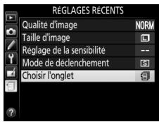 NIKON 05200 KIT 18-55VRIT + 55 - Sélectionner Choiser l'onglet. - 2