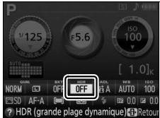 NIKON 05200 KIT 18-55VRIT + 55 - Afficher les options de HDR (grande plage dynamique). - 2