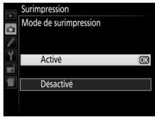 NIKON 05200 KIT 18-55VRIT + 55 - Activer le mode de surimpression. - 4