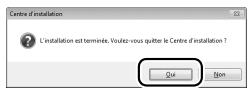 NIKON 05200 KIT 18-55VRIT + 55 - Quitter l'installation. - 1