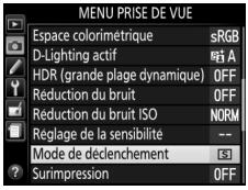 NIKON 05200 KIT 18-55VRIT + 55 - Le menu Prise de vue - 1