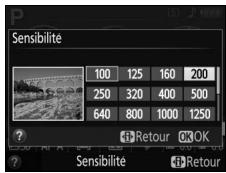 NIKON 05200 KIT 18-55VRIT + 55 - Choisir une sensibilité. - 2