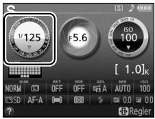 NIKON 05200 KIT 18-55VRIT + 55 - Choisir une vitesse d'obturation. - 2